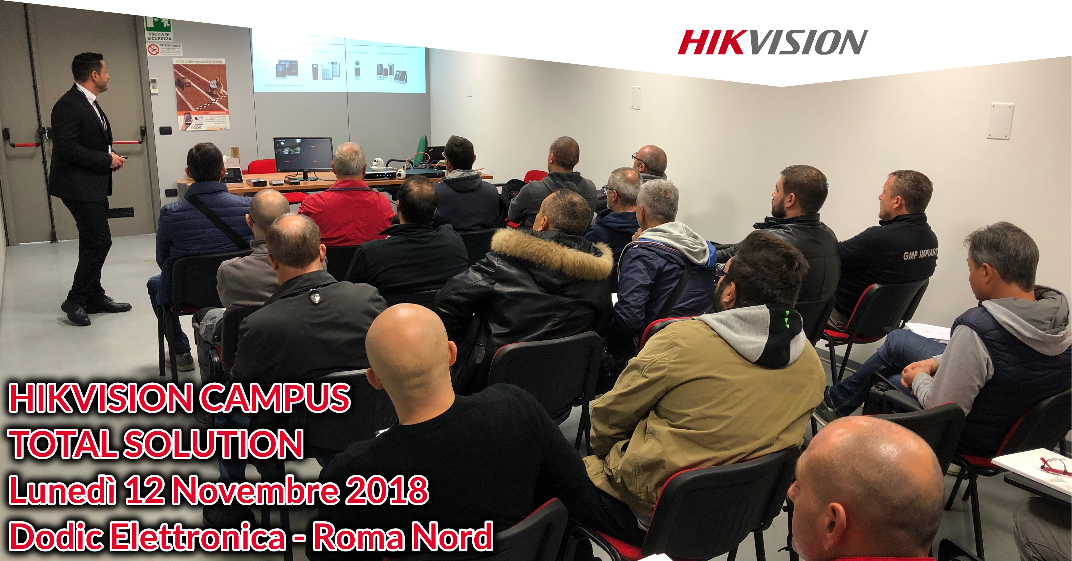 Hikvision Campus Total Solution - Dodic roma nord